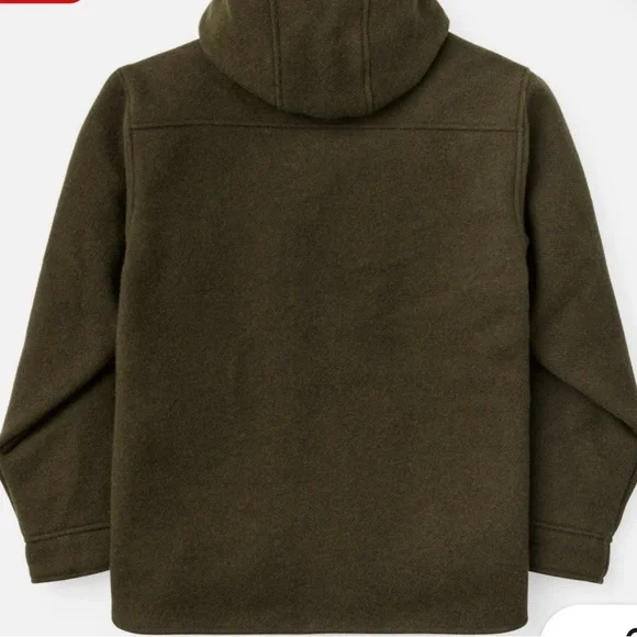 Filson Olive Hooded Field Coat Men’s Smal